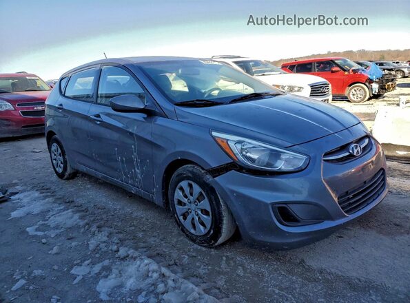 KMHCT5AE8GU251441 2016 HYUNDAI ACCENT Gray 