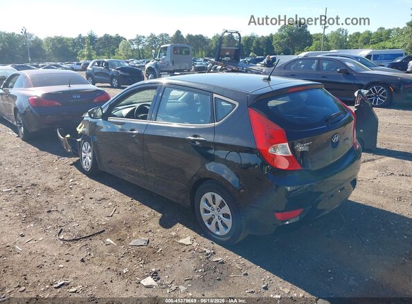 KMHCT5AE8GU285878 2016 HYUNDAI ACCENT Black 