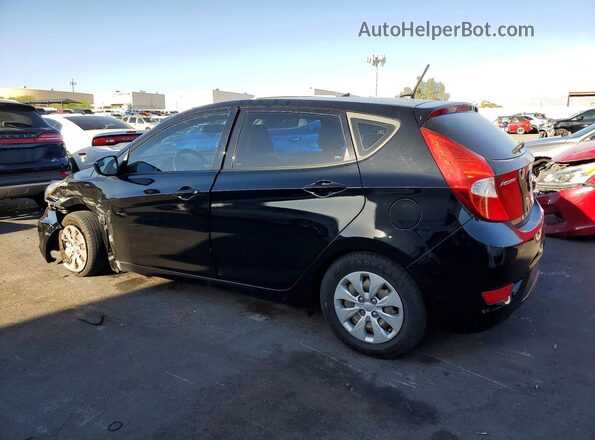 KMHCT5AE8GU291079 2016 HYUNDAI ACCENT Black 