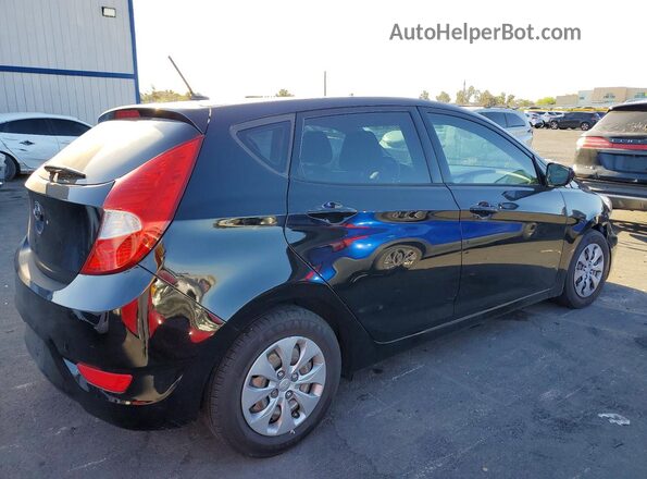 KMHCT5AE8GU291079 2016 HYUNDAI ACCENT Black 