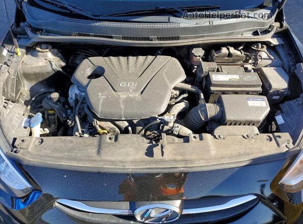 KMHCT5AE8GU291079 2016 HYUNDAI ACCENT Black 