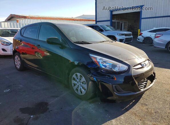 KMHCT5AE8GU291079 2016 HYUNDAI ACCENT Black 