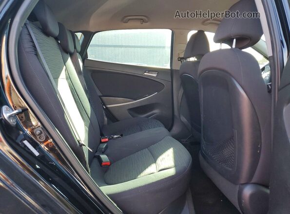 KMHCT5AE8GU291079 2016 HYUNDAI ACCENT Black 