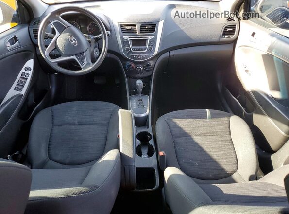 KMHCT5AE8GU291079 2016 HYUNDAI ACCENT Black 