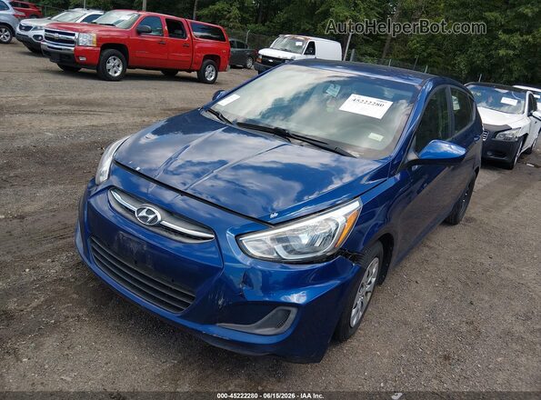 KMHCT5AE8HU316404 2017 HYUNDAI ACCENT Blue 