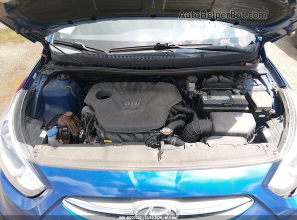 KMHCT5AE8HU316404 2017 HYUNDAI ACCENT Blue 