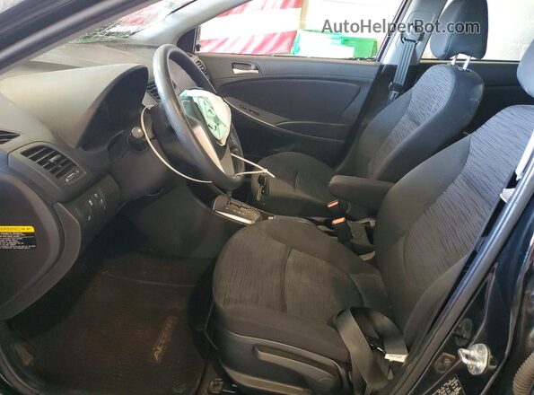 KMHCT5AE8HU326625 2017 HYUNDAI ACCENT Black 