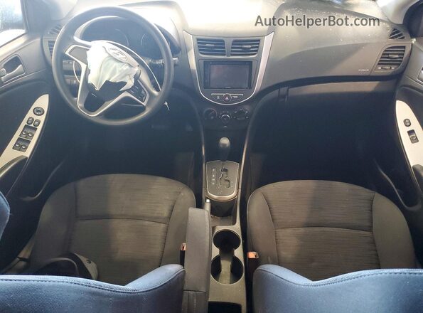 KMHCT5AE8HU326625 2017 HYUNDAI ACCENT Black 