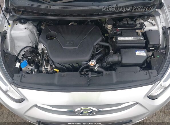 KMHCT5AE8HU338354 2017 HYUNDAI ACCENT Silver Vista trasera