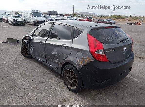 KMHCT5AE9HU301006 2017 HYUNDAI ACCENT Серый Задняя левая четверть