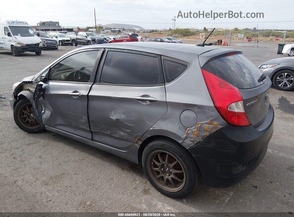 KMHCT5AE9HU301006 2017 HYUNDAI ACCENT Серый 