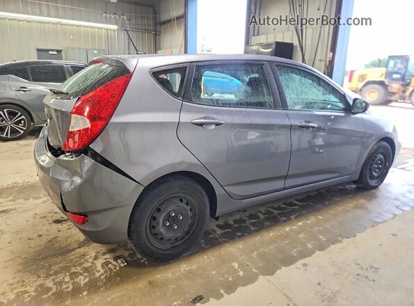 KMHCT5AE9HU343420 2017 HYUNDAI ACCENT Gray Tył prawy