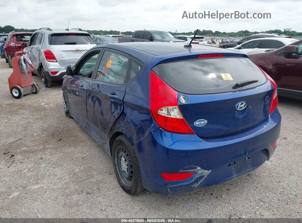 KMHCT5AEXGU252218 2016 HYUNDAI ACCENT Blue უკანა მარცხენა