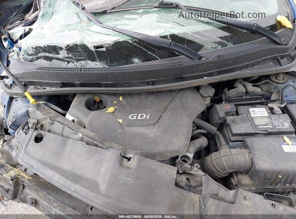 KMHCT5AEXGU252218 2016 HYUNDAI ACCENT Blue VIN კოდის სტიკერის ხედი