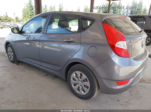 KMHCT5AEXGU255250 2016 HYUNDAI ACCENT Silver უკანა მარცხენა