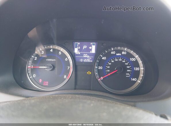 KMHCT5AEXGU255250 2016 HYUNDAI ACCENT Silver უკანა სავარძლების ხედი