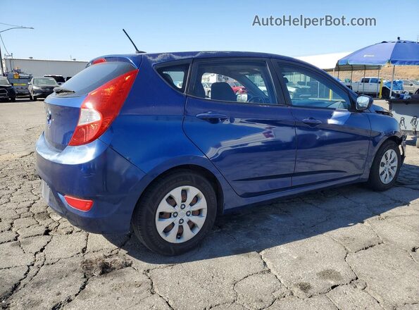 KMHCT5AEXGU274977 2016 HYUNDAI ACCENT Blue 