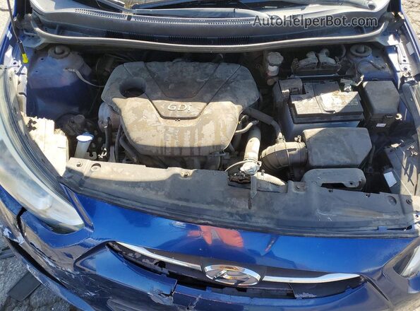 KMHCT5AEXGU274977 2016 HYUNDAI ACCENT Blue 