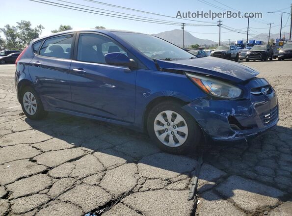 KMHCT5AEXGU274977 2016 HYUNDAI ACCENT Blue 