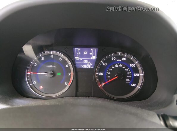 KMHCT5AEXGU278334 2016 HYUNDAI ACCENT White Widok tylnych siedzeń