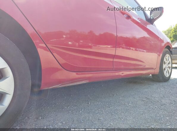 KMHCT5AEXGU295733 2016 HYUNDAI ACCENT Red 