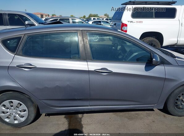 KMHCT5AEXHU326089 2017 HYUNDAI ACCENT Gray Панорамний вид салону 360°