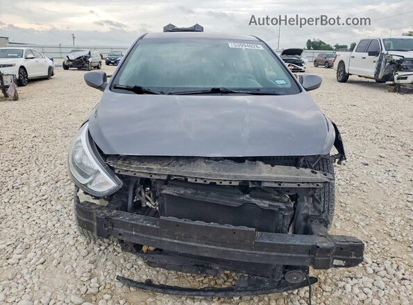 KMHCT5AEXHU335181 2017 HYUNDAI ACCENT Gray Front view