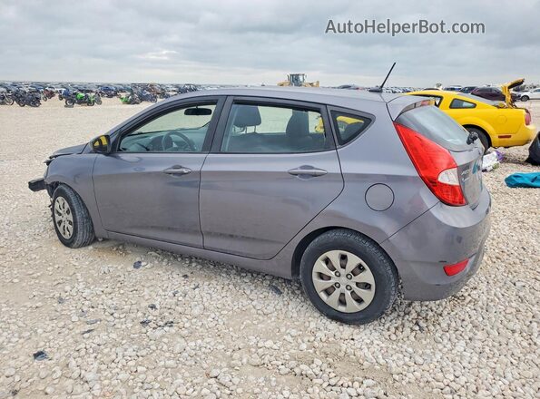 KMHCT5AEXHU335181 2017 HYUNDAI ACCENT Gray Rear left