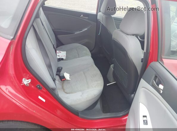KMHCT5AEXHU343166 2017 HYUNDAI ACCENT Красный Вид наклейки с VIN-кодом