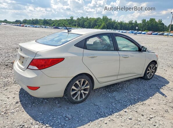 KMHCU4AE2GU050416 2016 HYUNDAI ACCENT Beige Հետևի աջ