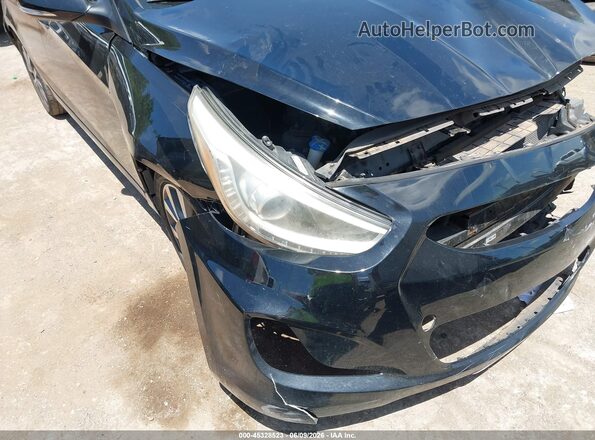 KMHCU5AE2HU354319 2017 HYUNDAI ACCENT Black Vista frontal