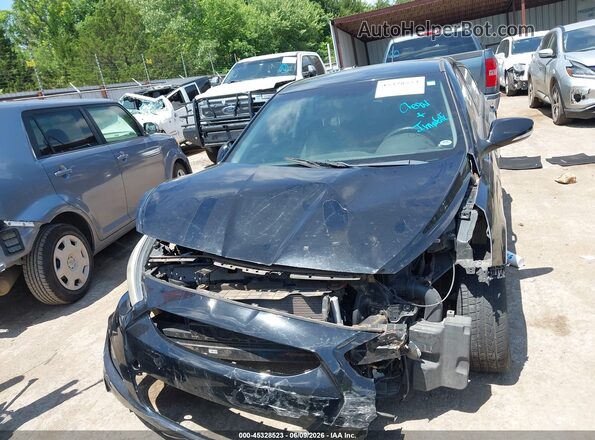 KMHCU5AE2HU354319 2017 HYUNDAI ACCENT Black Vista del cuadro de instrumentos