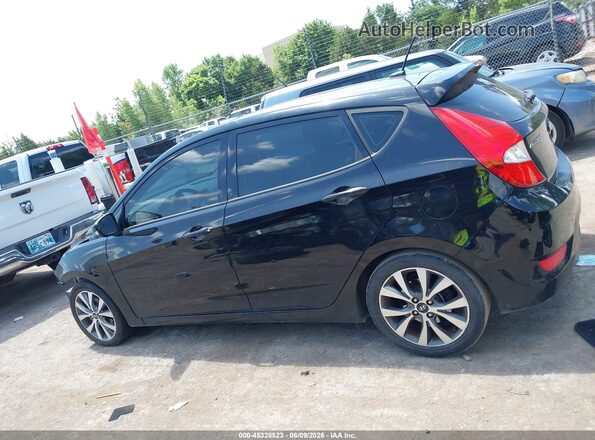 KMHCU5AE2HU354319 2017 HYUNDAI ACCENT Black Vista interior de 360 grados