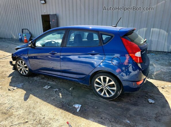 KMHCU5AE5HU333609 2017 HYUNDAI ACCENT Blue Tył lewy