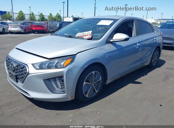 KMHCX5LD0LU213107 2020 HYUNDAI IONIQ PLUG-IN HYBRID Silver Przód lewy
