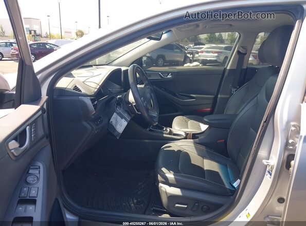 KMHCX5LD0LU213107 2020 HYUNDAI IONIQ PLUG-IN HYBRID Silver Widok wnętrza z przodu