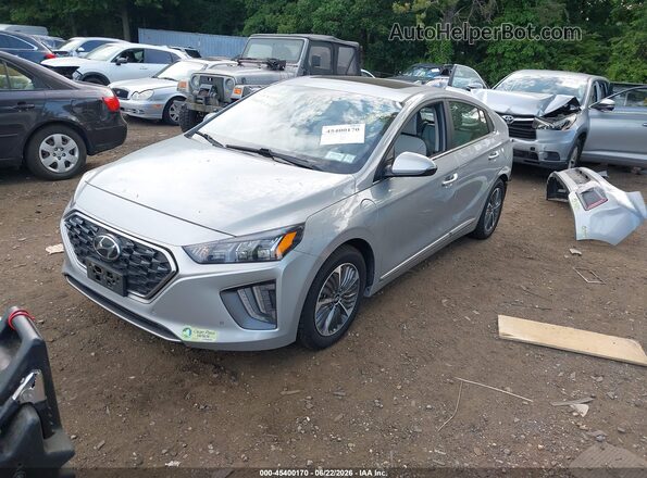 KMHCX5LD0MU247470 2021 HYUNDAI IONIQ PLUG-IN HYBRID Silver Przód lewy