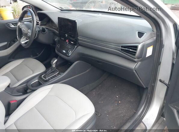 KMHCX5LD0MU247470 2021 HYUNDAI IONIQ PLUG-IN HYBRID Silver Widok wnętrza z przodu