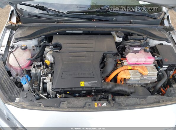 KMHCX5LD0MU247470 2021 HYUNDAI IONIQ PLUG-IN HYBRID Silver Widok z tyłu