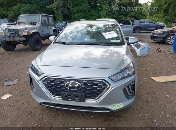 KMHCX5LD0MU247470 2021 HYUNDAI IONIQ PLUG-IN HYBRID Silver Widok zestawu wskaźników