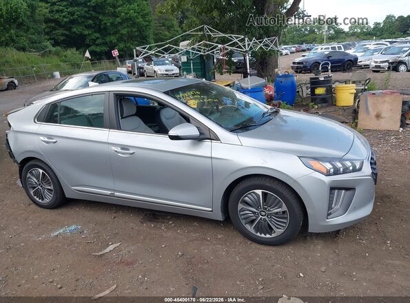 KMHCX5LD0MU247470 2021 HYUNDAI IONIQ PLUG-IN HYBRID Silver Widok wnętrza z tyłu