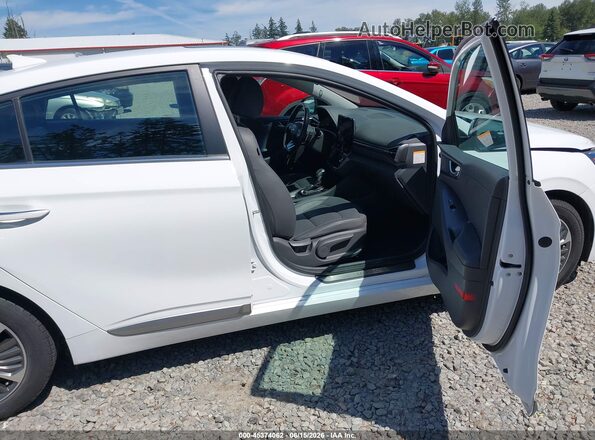 KMHCX5LD3LU199672 2020 HYUNDAI IONIQ PLUG-IN HYBRID Белый Вид салона спереди