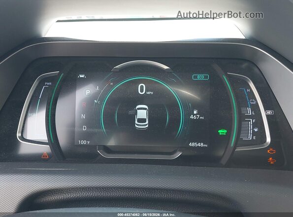 KMHCX5LD3LU199672 2020 HYUNDAI IONIQ PLUG-IN HYBRID Белый Вид задних сидений