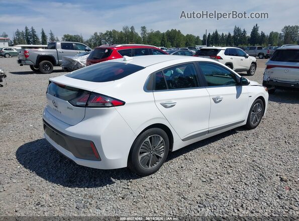 KMHCX5LD3LU199672 2020 HYUNDAI IONIQ PLUG-IN HYBRID Белый Задняя правая четверть