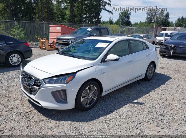 KMHCX5LD3LU199672 2020 HYUNDAI IONIQ PLUG-IN HYBRID Белый Передняя левая четверть