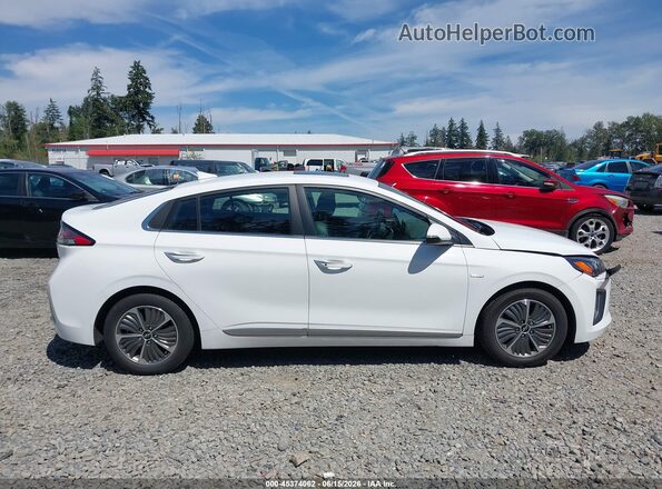 KMHCX5LD3LU199672 2020 HYUNDAI IONIQ PLUG-IN HYBRID Белый Вид задней части салона
