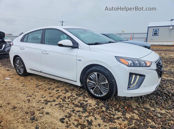 KMHCX5LD9LU214966 2020 HYUNDAI IONIQ White Передня права чверть