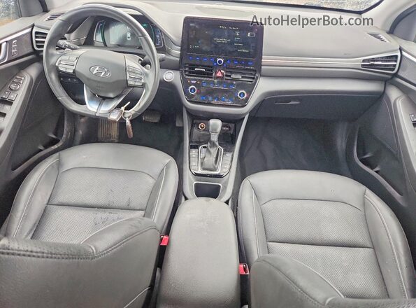 KMHCX5LD9LU214966 2020 HYUNDAI IONIQ White Вид панелі приладів