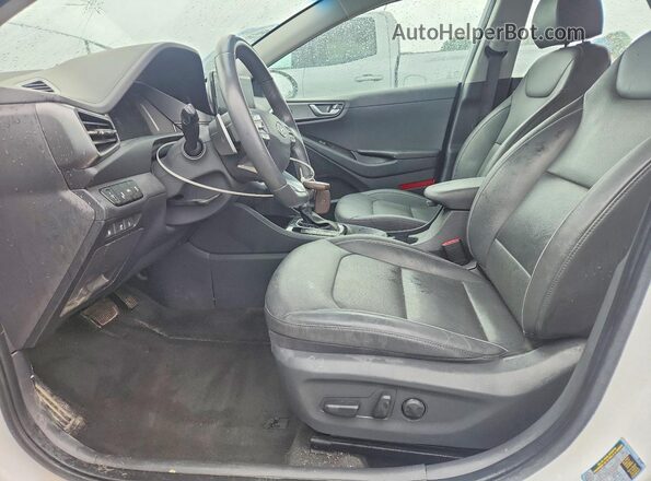 KMHCX5LD9LU214966 2020 HYUNDAI IONIQ White Вид салону спереду