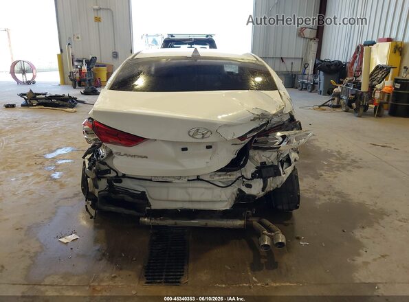KMHD04LB1HU347777 2017 HYUNDAI ELANTRA Белый 
